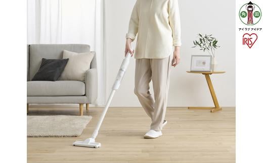 掃除機 充電式ハンディクリーナー マルチツールセット アイリスオーヤマ ホワイト 充電式クリーナー スティッククリーナー ハンディ スティック 軽量 2WAY 充電式 パワフル 吸引力 コンパクト 小型 自走式 おすすめ 人気 アイリス HCD-22M-W ホワイト