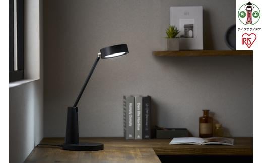 LEDデスクライトQi充電シリーズ平置きタイプ調光調色 LDL-QF02DL-B ブラック