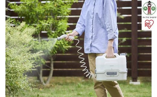 充電式ポータブルウォッシャー JPW-T81-W／H ホワイト／グレー