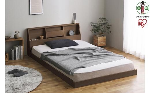 ベッド フロアベッド FBF-SD セミダブル ウォールナット