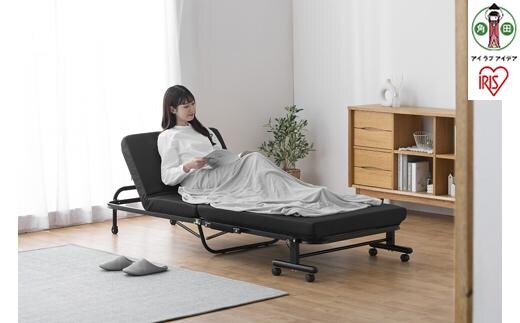 折りたたみベッド OTBSS-KR ブラック