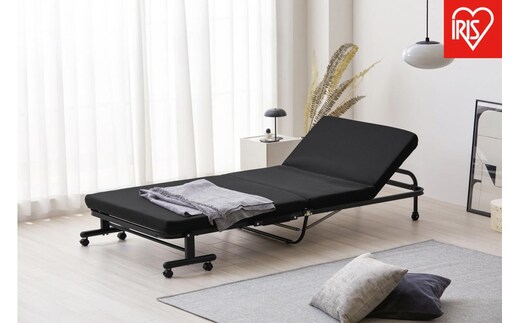 ベッド 折りたたみベッド OTB-TRR ブラック