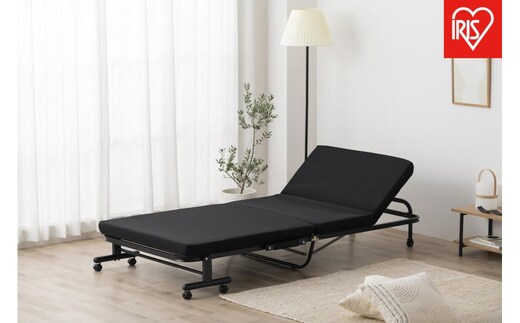 ベッド 折りたたみベッド OTB-KRR ブラック