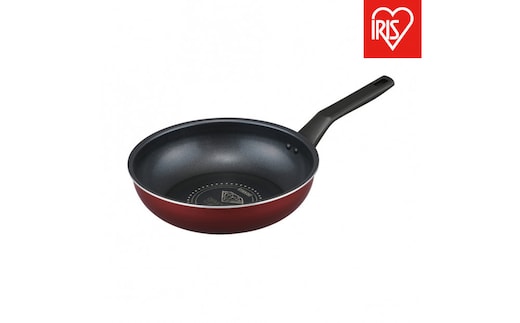 フライパン ダイヤモンドコートフライパン炒め鍋 IH・ガス火両用26cm VDI-W26 ワインレッド