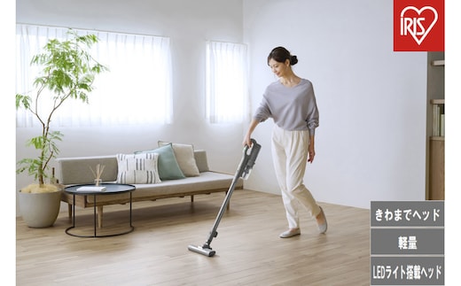 充電式サイクロンスティッククリーナー SCD-124P-H グレー