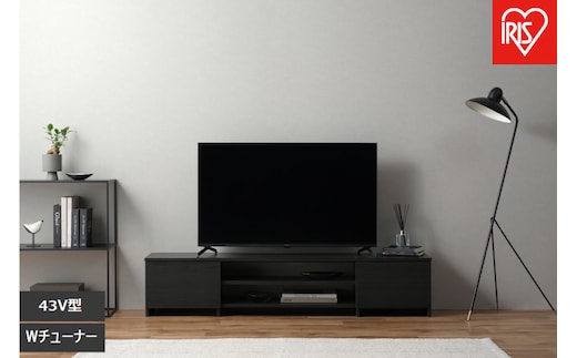43V型 4Kスマート液晶テレビ LT-43UGX-F1 ブラック
