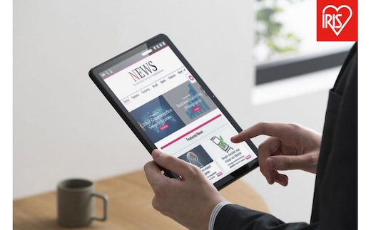 タブレット android シンプルタブレット アイリスオーヤマ 10.1インチ ブラック アンドロイド android tablet 1280×800 コンパクト 軽量RAM 4GB おすすめ 人気 アイリス TE10D2M64-V1B