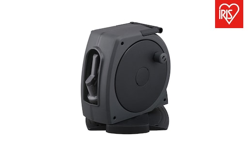 フルカバーホースリールＪＥＴ １５Ｍ FHJｰ15 ダークグレー/ブラック