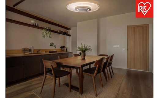 照明 LEDシーリングライト パネルライト 調光調色8畳 CEA-A08DLP-S