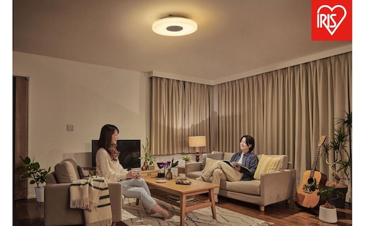 LED シーリングライト 8畳 調光 調色 スピーカー 工具・工事不要 リモコン付き 照明 スピーカーシーリングライト アイリスオーヤマ 家電 電化製品 おやすみタイマー 節電 省エネ 昼光色 CEA-2108DLSP