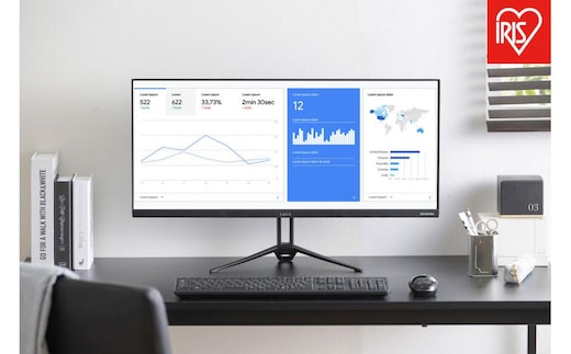 モニター ウルトラワイドモニター 29V型 ILD-AW29FHD-B ブラック