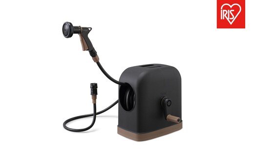 フルカバーホースリールＨＧ ３０Ｍ FHHG-30 ブラウン/ブラック