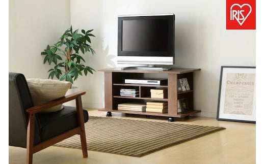 テレビ台 AVボードオープンタイプ OAB-100 ブラウン