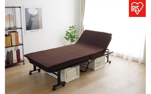 ベッド 折りたたみベッド OTB-MTN ブラウン