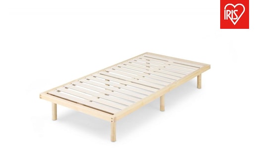 ベッド 高耐荷重すのこベッド HWB-S ナチュラル