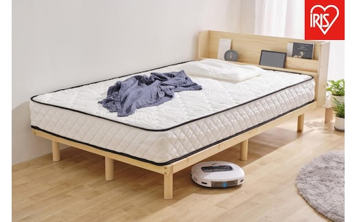 ベッド 宮付き高耐荷重すのこベッド HWBM-SD ナチュラル