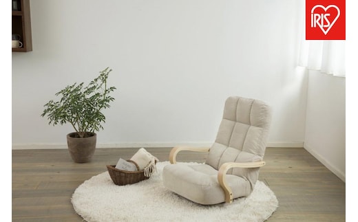 イス ウッドアームチェア回転タイプ WAC-K ベージュ