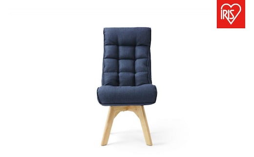 イス 回転ファブリックチェア FACN-K ブルー