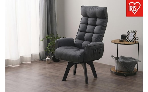 イス 回転ファブリックチェア ハイバック FACN-KHB アッシュ