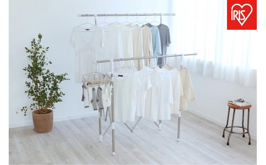 物干し 伸縮スリム収納物干し SSSM-140