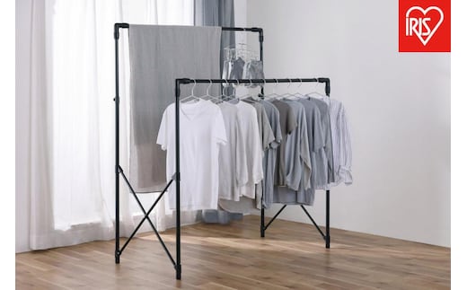 物干し 伸縮多機能スタイル物干し STSM-150 ブラック