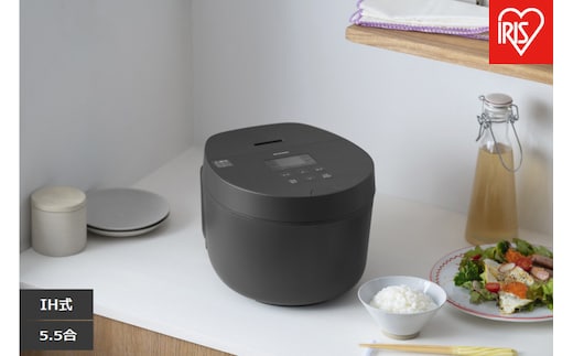 IHジャー炊飯器 5.5合 RC-ILA50-B ブラック