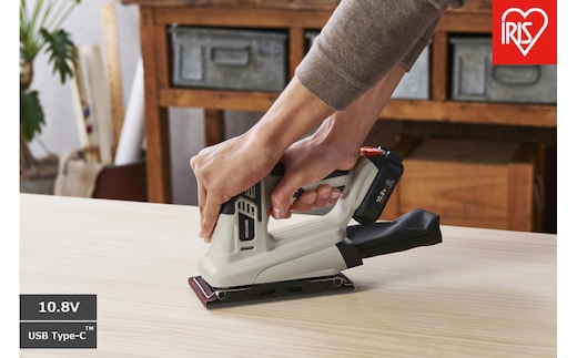 充電式オービタルサンダ１０．８Ｖ JSD919TC サンドベージュ