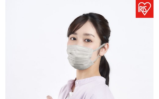 【30枚入り×4箱】マスク ナノエアーマスク ふつうサイズ ３０枚入 PK-NI30LXH ニュアンスグレー