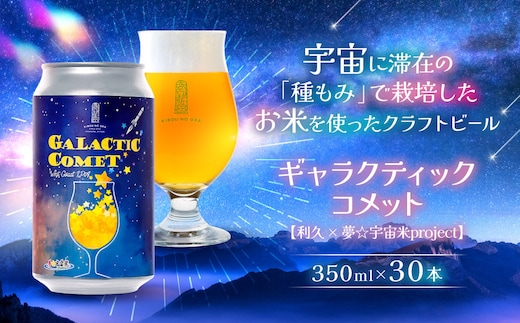 ［利久×夢☆宇宙米project］ クラフトビール ギャラクティックコメット 30本セット