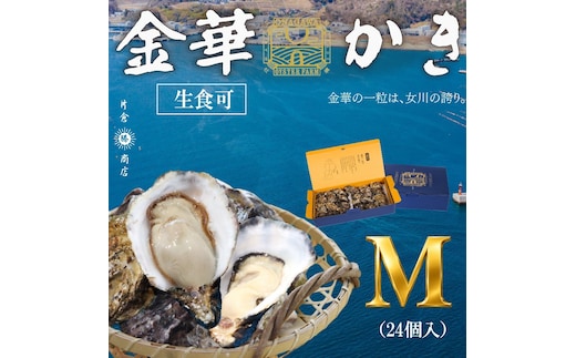 金華かき 女川オイスターファーム レギュラーサイズ 生食可 