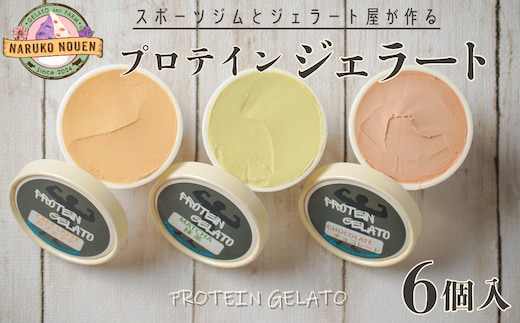 無脂肪乳で作るプロテイン入りジェラート