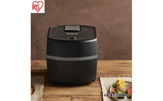 炊飯器 5.5合 ih アイリスオーヤマ 銘柄量り炊き 瞬熱真空釜 IHジャー炊飯器 RC-IF50-B IH 銘柄炊き 炊き分け 保温 タイマー 家電 