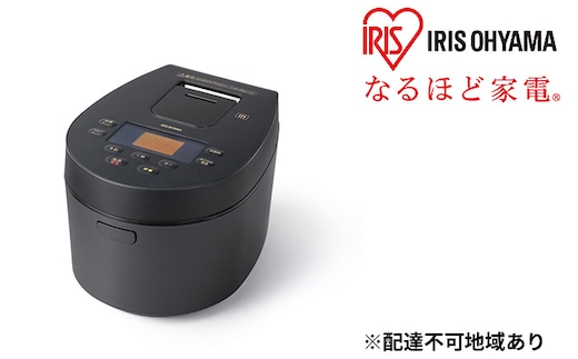炊飯器 3合 アイリスオーヤマ IHジャー RC-IL30-B ブラック IH炊飯器 炊飯ジャー 銘柄炊き 炊き分け 低温調理 保温 タイマー発酵調理 家電 食欲の秋特集 