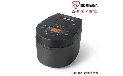 炊飯器 3合 アイリスオーヤマ IHジャー RC-IL30-B ブラック IH炊飯器 炊飯ジャー 銘柄炊き 炊き分け 低温調理 保温 タイマー発酵調理 家電 食欲の秋特集 