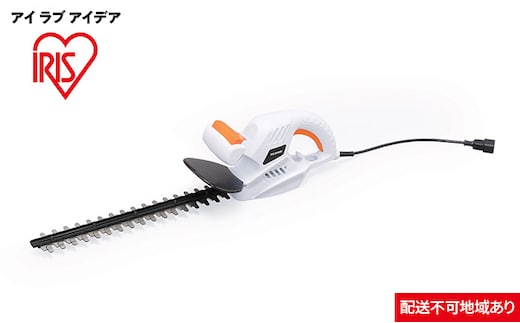 ヘッジトリマー AHT450 ホワイト 園芸 DIY 軽量 ハイパワー アイリスオーヤマ 