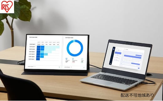 ポータブルモニター 18.5inch DP-EF184S-B ブラック アイリスオーヤマ モバイルモニター pcモニター 18.5インチ ゲーミングモニター USB-C minihdmi カバー付き 軽量 薄型 ノングレア