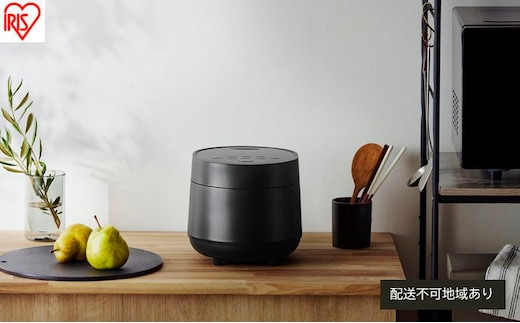 炊飯器 マイコンジャー炊飯器 3合 RC-MGA30-BH ナチュラルブラック ジャー炊飯器 アイリスオーヤマ 銘柄炊き アイリスオーヤマ 炊飯 ジャー 低糖質 おかゆ 食物繊維米 おこわ 雑穀米 発芽玄米 胚芽米・玄米 麦飯 一人暮らし おすすめ 新生活