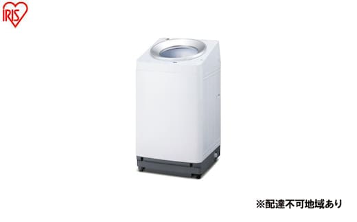 洗濯機 全自動電気洗濯機 10kg ITW-100A03-W ホワイト 10kg 10キロ 縦型 全自動 縦型洗濯機 アイリスオーヤマ 自動投入 全自動洗濯機 省エネ ガチ落ち 極渦洗浄 シンプル デザイン 新生活 二人暮らし OSH オッシュ