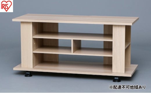 テレビ台 AVボードオープンタイプ OAB-100 ナチュラル テレビ台 ローボード おしゃれ キャスター アイリスオーヤマ TV台 AVボード 北欧 テレビボード TVボード 新生活 一人暮らし シンプル かわいい オープンテレビ台 ローテレビ台 収納 