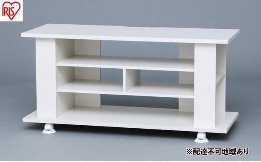 テレビ台 AVボードオープンタイプ OAB-100 オフホワイト テレビ台 ローボード おしゃれ キャスター アイリスオーヤマ TV台 AVボード 北欧 テレビボード TVボード 新生活 一人暮らし シンプル かわいい オープンテレビ台 ローテレビ台 収納 