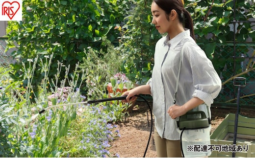 電池式噴霧器IR-N3 噴霧器 電池式 霧吹き アイリスオーヤマ 3L 散布噴霧機 タンク ノズル 除草 園芸 消毒 除草剤 庭 噴霧 噴射 薬剤 薬品 撒き 電動 家庭用 肩掛け 背負式 液肥撒き 除草剤散布 液肥 雑草防止 雑草対策 雑草除去