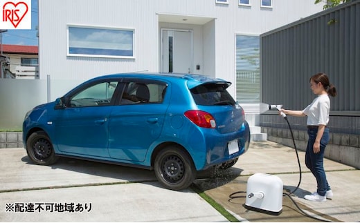 フルカバーホースリールHG 20M FHHG-20 ブラック/ホワイト ホース ホースリール 散水ホース 水まきホース 20m フルカバー カバー付き 水やり 水撒き 散水 ガーデニング 家庭菜園 洗車 掃除 アイリスオーヤマ 新生活