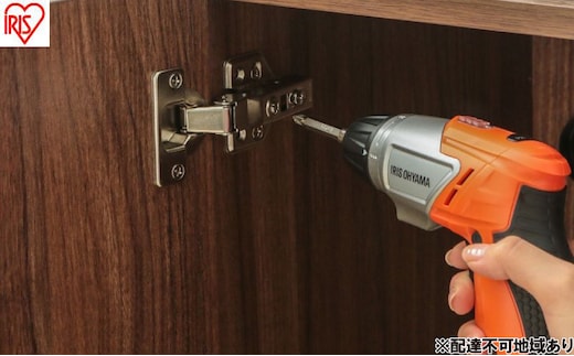 電動工具 充電式電動ドライバー JCD-421-D オレンジ アイリスオーヤマ 電動ドライバー 小型 充電式 コードレス コンパクト 軽量 3.6V LEDライト 家具組立 工具 DIY 初心者 家庭用 実用 父の日