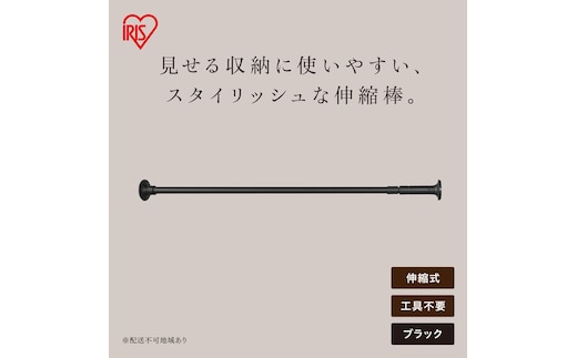 スタイル伸縮棒 SSB-190 ブラック