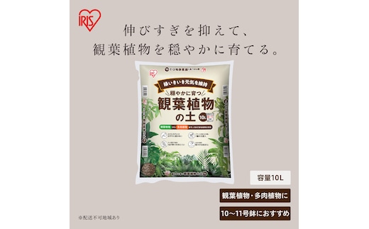 穏やかに育つ観葉植物の土 10L IHPC-10L