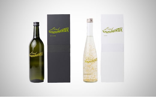 Link 純米大吟醸＆金箔純米大吟醸 2本セット【sairin003】