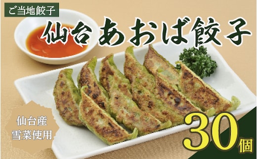 仙台あおば餃子 30個入【kann003】