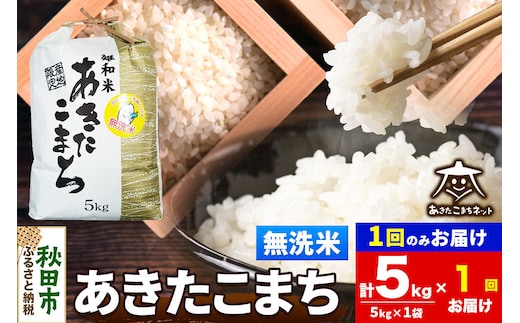 令和8年産 あきたこまち 清流米 5kg【無洗米】秋田県産 [秋田県産 あきたこまち お米 精米 小分け 5kg袋]