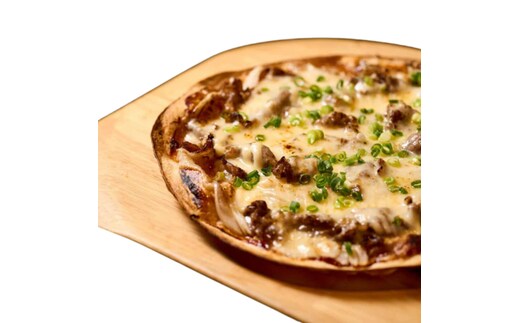【Amazon特別価格】【酒食彩宴 粋 -iki-】炭火牛焼肉ピザ 3枚セット