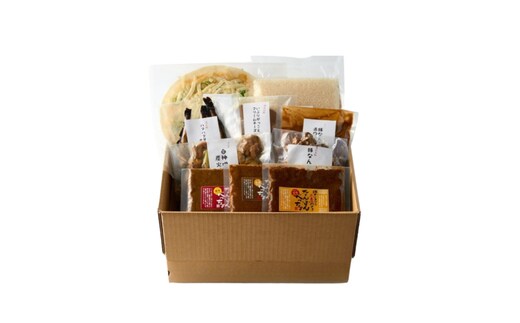 【Amazon特別価格】能代の「うまいもん」集めました! おうちで簡単調理！能代ふるさと堪能セット 10品
